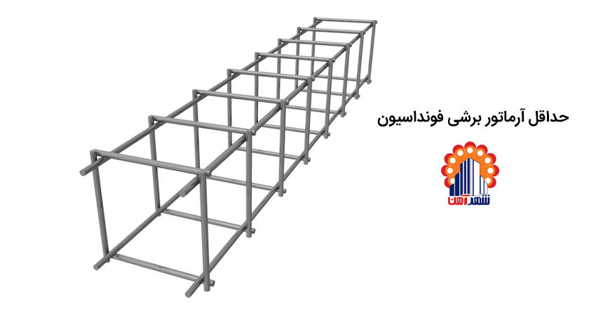 حداقل آرماتور برشی فونداسیون