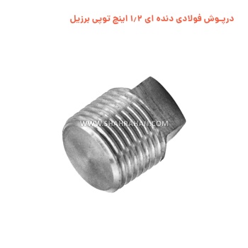 درپوش فولادی دنده ای 1.2 اینچ توپی برزیل